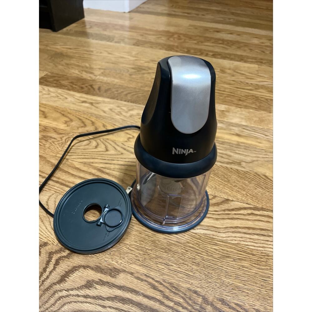 Ninja Express Chop 200W Food Chopper, Gray, 16 oz NJ110GR Tested Works